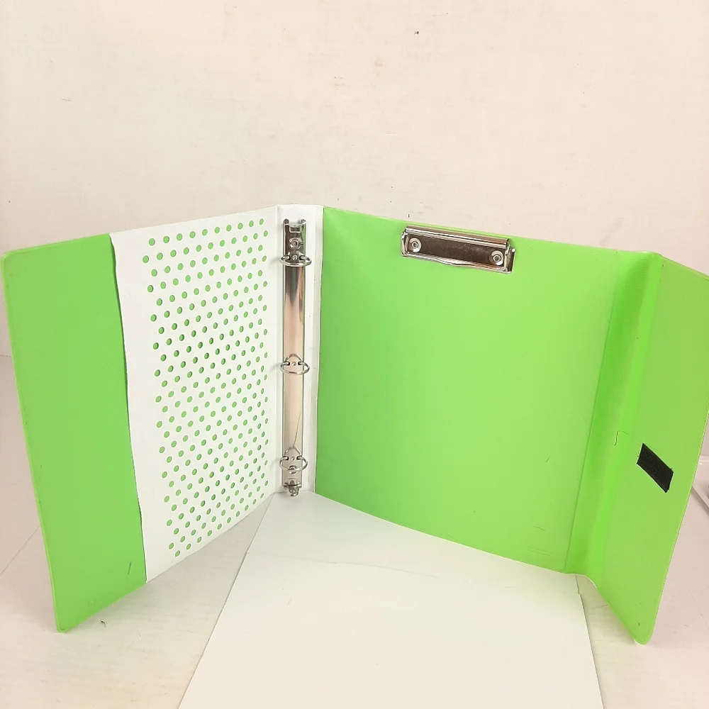 Original Trapper Keeper Leopard Pink/Green Retro Mead 1
